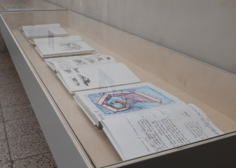 Installation view Zvi Hecker, Pages of an Open Book