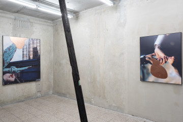 Installation view: Joachim Blank, G.E.O. Geographic Environment Observation (1)