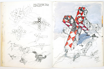 Zvi Hecker, Sketchbook Nr. 4, 1980